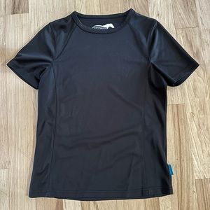 Black Equestrian Riding Shirt